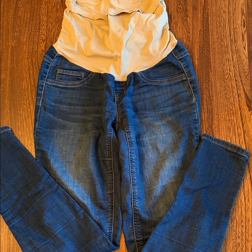 Blue Denim Maternity Women's Jeans